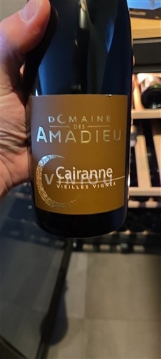 Thung lũng Rhône Cairanne Domaine S Amadieu Vieilles Vignes Không niên vụ
