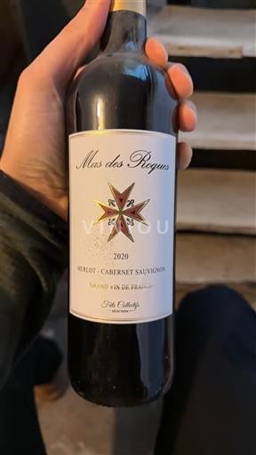 Linguadoca e Rossiglione Paese d'Oc Mas des Roques Merlot - Cabernet Sauvignon 2020
