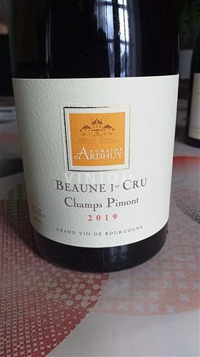 Borgonha Beaune Premier Cru Domaine Ardhuy Champs Pimont 2019