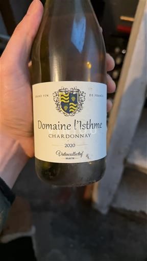 Valle della Loira Valençay Domaine L'Isthme Chardonnay 2020