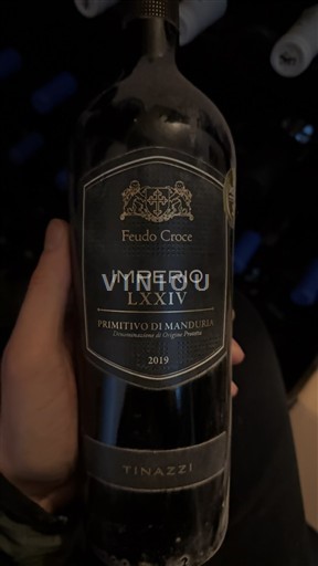 Puglia Primitivo di Manduria Feudo Croce Imperio LXXIV 2019