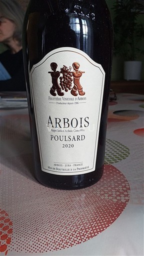Jura Arbois Fruitère Vinicole d'Arbois Poulsard 2020