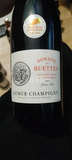 Loire-dalen Saumur-Champigny Domaine S Ruettes 2017