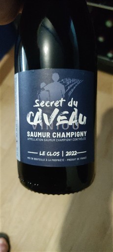Loirevallei Saumur-champigny Secret du Caveau Le Clos 2022