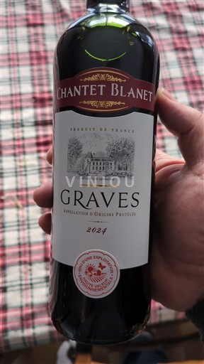 Bordeaux Graves Chantet Blanet 2021