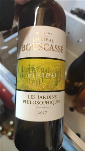 Tây Nam Madiran Château Bouscassé Les Jardins Philosophiques 2017