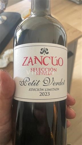Andalucía Zancuo Selección Sevilla Petit Verdot Edición Limitada 2023