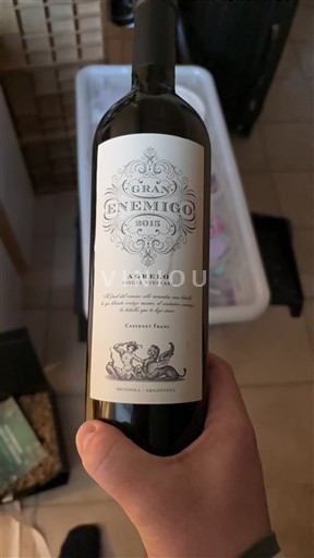 Mendoza Non specificato Gran Enemigo Agrelo Single Vineyard 2015