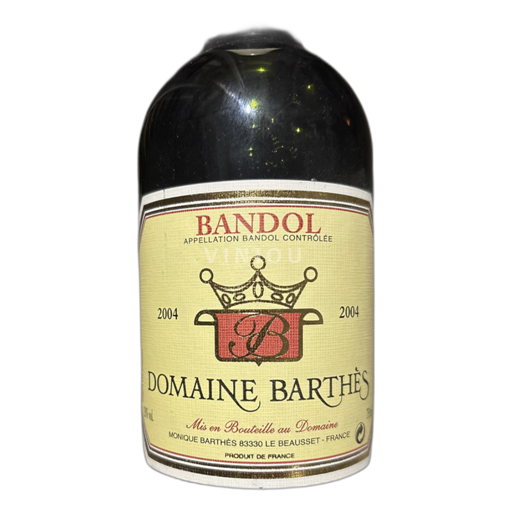 Provence Bandol Domaine Barthès 2004