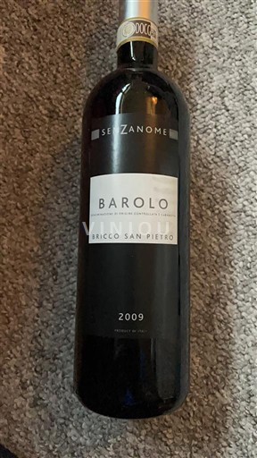Piamonte Barolo Sezzanome Bricco San Pietro 2009