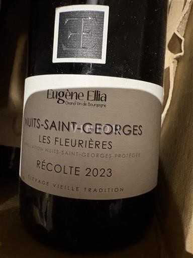 Bourgogne Nuits-saint-georges Eugène Ellia Les Fleurières 2022