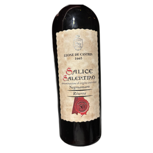 Apulia Wines Salice Salentino Leone de Castris Riserva Non-Vintage