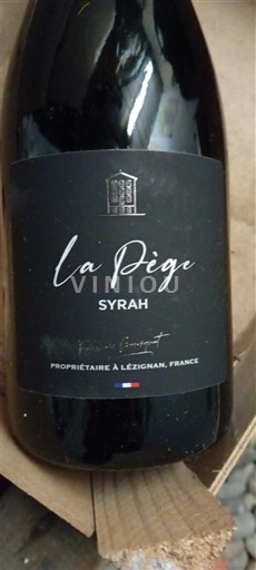 Languedoc in Roussillon Pays d'Oc La Piège Syrah 2022