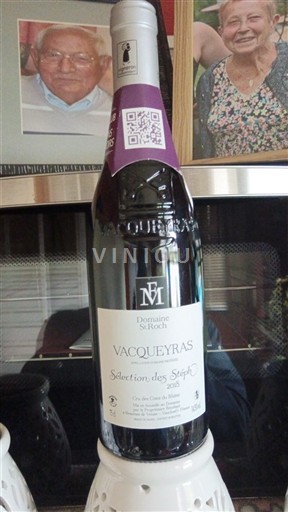 Valle del Rodano Vacqueyras Domaine St Roch Sélection des Sages 2015