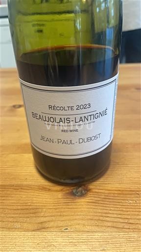 Beaujolais Không được chỉ định Jean-Paul Dubost 2023