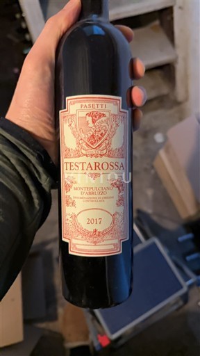 Abruzzerne Montepulciano d'Abruzzo Pasetti Testarossa 2017