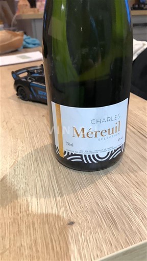 Šumivá vína Blanc brut Sélection Charles Méreuil Non millésimé Francie Champagne Šampanské AOC