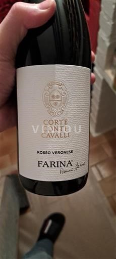 Vénétie Rosso del Veronese Farina Corte Conti Cavalli 2020