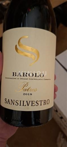 Piemont Barolo San Silvestro Patres 2018