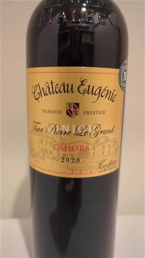 Tây Nam Cahors Château Eugénie Jean Pierre Le Grand 2020