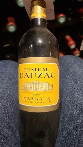 Bordeaux Margaux Grand Cru Château Dauzac 2009