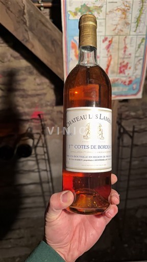 Bordeaux Những sườn đầu tiên của Bordeaux Château Les Lambeys 1990
