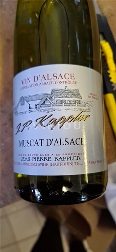 Alsace Muscat Jean-Pierre Kappler Muscat 2024