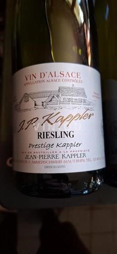 Alsácia Jean-Pierre Kappler Prestige Kappler 2022