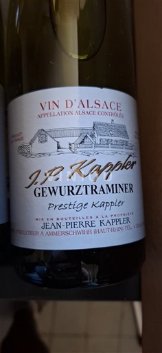 Alsácia Jean-Pierre Kappler Prestige Kappler 2024