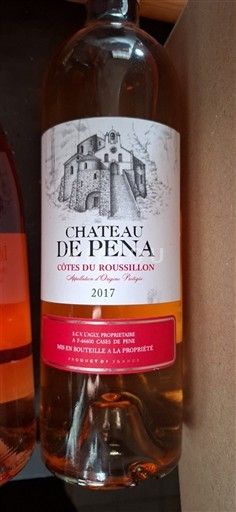 Roussillon Côtes du Roussillon Château Pena 2017
