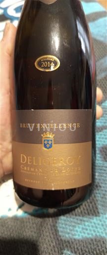 Valle della Loira Crémant-de-Loire Deligeroy Brut Excellence 2014
