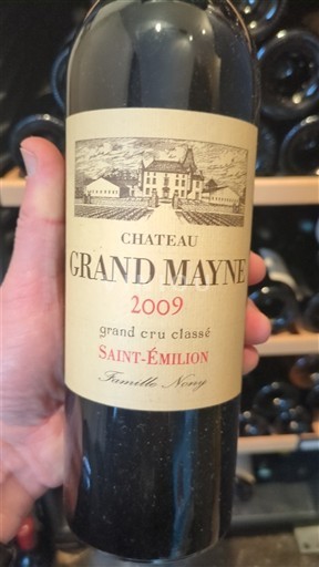 Bordeaux Saint-Émilion Grand Cru Château Grand Mayne 2009