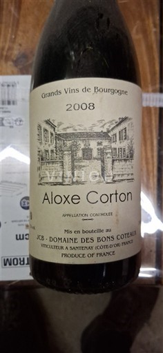 Bourgogne Aloxe-Corton Domaine S Bons Coteaux 2008