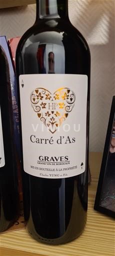 Bordeaux Graves Claude Yung et Fils Carré d'As Icke årgångsbetecknad