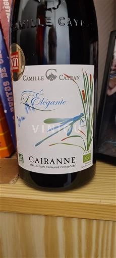 Thung lũng Rhône Cairanne Camille Cayran L'Elégante Không niên vụ
