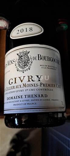Borgonha Não especificado Premier Cru Domaine Thenard Cellier aux Moines - Premier Cru 2018