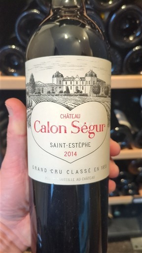 Bordeaux Saint-Estèphe Grand Cru Château Calon Ségur 2014