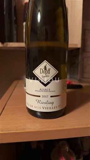 Alsácia Dopff de Nos Vieilles Vignes 2017