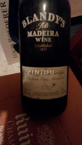 Bồ Đào Nha Madeira Blandy's Duke of Cambridge Medium Dry 2005