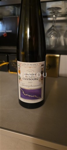 Alsace Confrérie des Vins de Cleebourg 2022