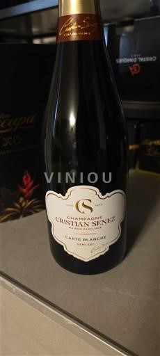 Champagne Champagner Cristian Senez Blanche Ohne Jahrgang