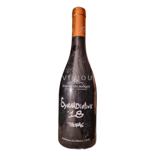 Provence, Ala-Rhônen laakso, Korsika Méditerranée Domaine des Masques Syrahdictive 2018
