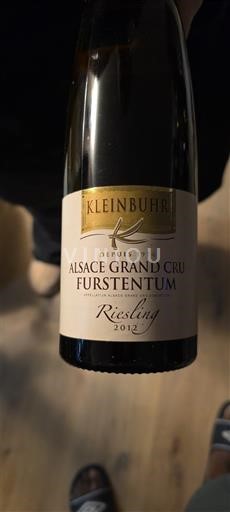 Alsace Not Specified Grand Cru Kleinbuhr 2012