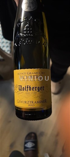 Alsace Không được chỉ định Grand Cru Wolfberger Eichberg 2013