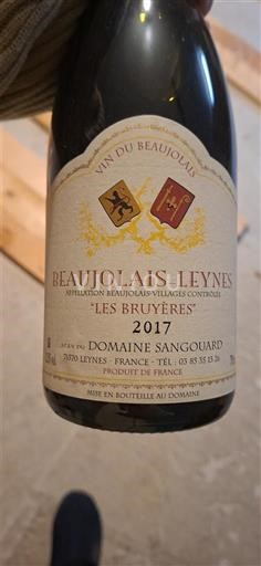 Beaujolais Beaujolais Villages Domaine Sangouard Les Bruyères 2017