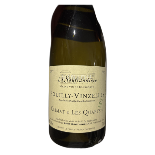 Burgundy Pouilly-Vinzelles La Soufrandière Climat « Les Quarts » 2021