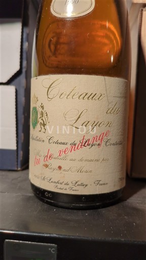 Thung lũng sông Loire Coteaux-du-layon Domaine Raymond Morin du Landreau Tri de vendange 1990