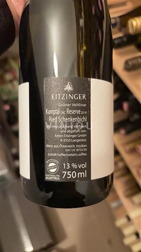 Nederøstrig Kamptal DAC Eitzinger Ried Schenkenbichl 2019