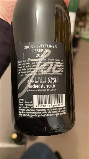 Hạ Áo Không được chỉ định Joe Dockner Reserve 2020