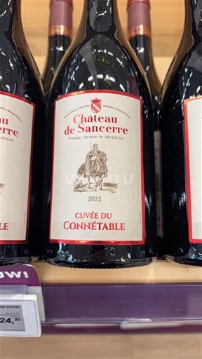 Vallée de la Loire Sancerre Château de Sancerre du Connétable 2022